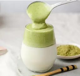 Hình ảnh Matcha bọt biển 