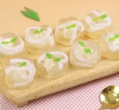 Hình ảnh Rau câu dừa phô mai