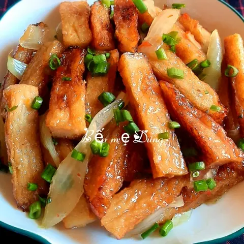 Hình ảnh Chả Cá Nha Trang sốt mắm tỏi