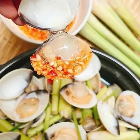 Hình ảnh Nghêu hấp sả