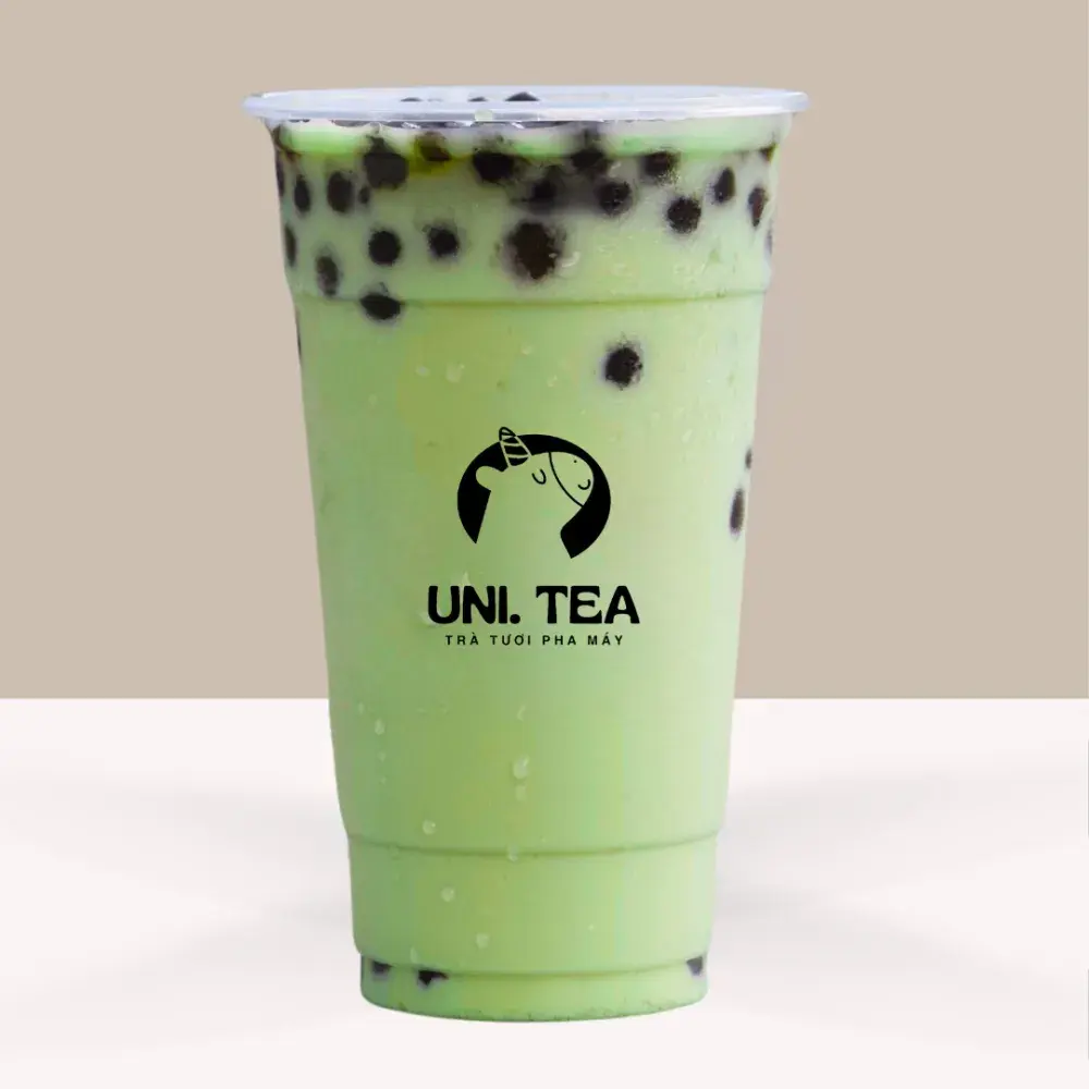 Hình ảnh Trà sữa matcha sốt socola