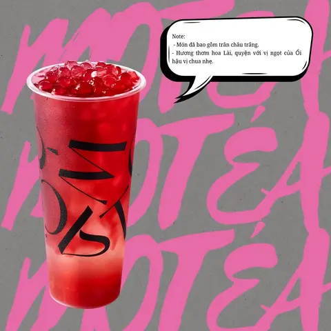 Hình ảnh Sunset kisses - Trà ổi hồng Đài