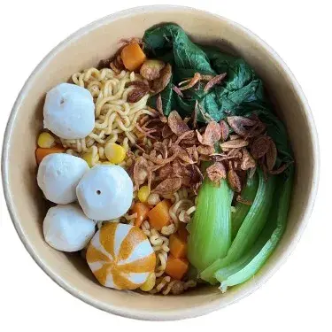 Hình ảnh Mì trộn cá viên