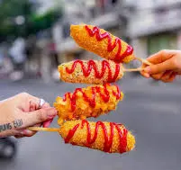 Hình ảnh Hotdog Xúc Xích Phô Mai