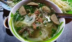 Hình ảnh Bún bò nạm bò viên