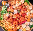 Hình ảnh Combo Cá Viên Chiên Sốt Bơ Tỏi Phần - Nhỏ