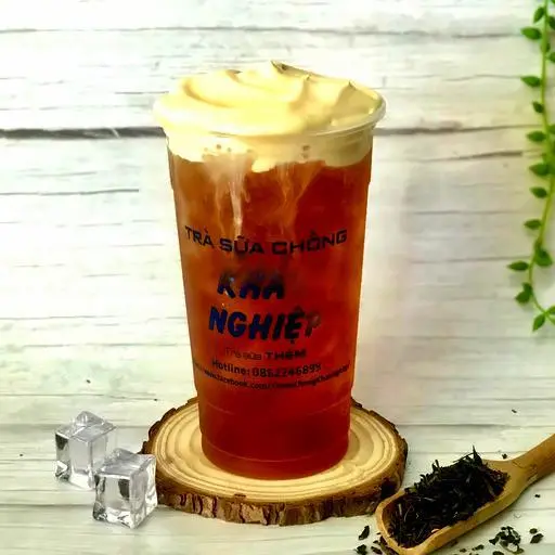 Hình ảnh Trà Đen Kem Trứng