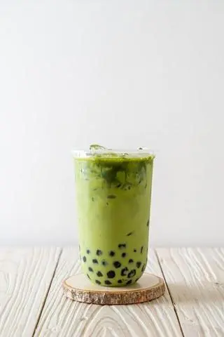 Hình ảnh Trà sữa thái xanh