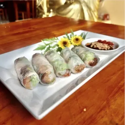 Hình ảnh Gỏi cuốn chay