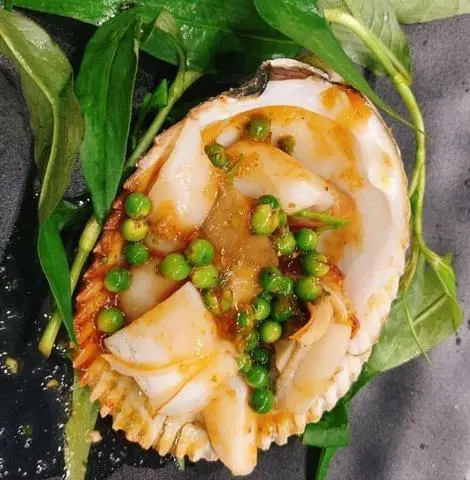 Hình ảnh Sò dương nướng tiêu xanh