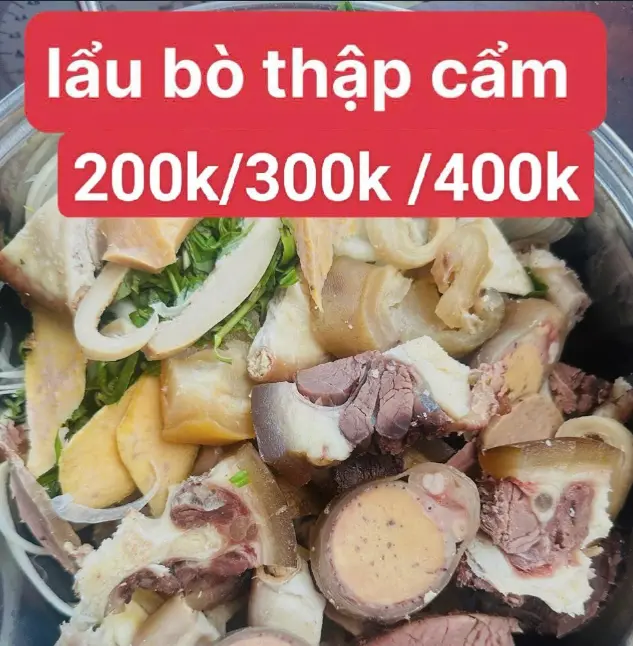 Hình ảnh Lẩu bò thập cẩm