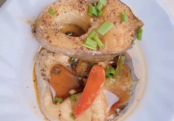 Hình ảnh Cơm cá lóc kho nước dừa