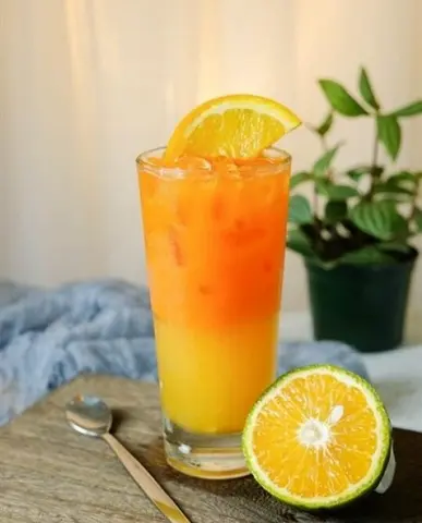 Hình ảnh Nước ép cam cà rốt - L