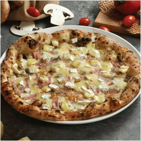 Hình ảnh Camembert ham pizza