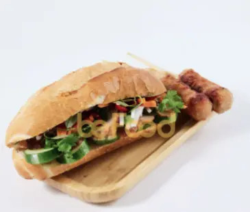 Hình ảnh Bánh mì nem nướng