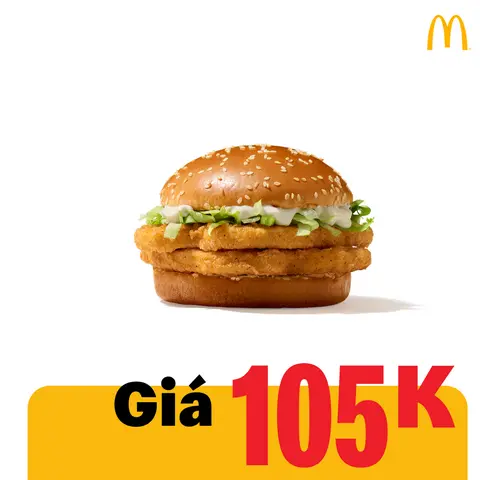 Hình ảnh Burger gà mayo thượng hạng