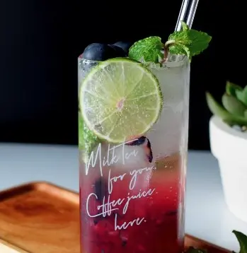 Hình ảnh Soda việt quất