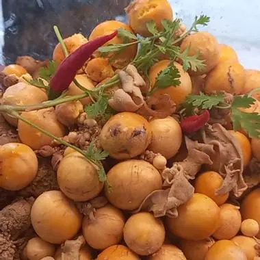 Hình ảnh Miến lòng gà trứng non