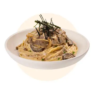 Hình ảnh Wafu pasta bò karubi xốt miso butter