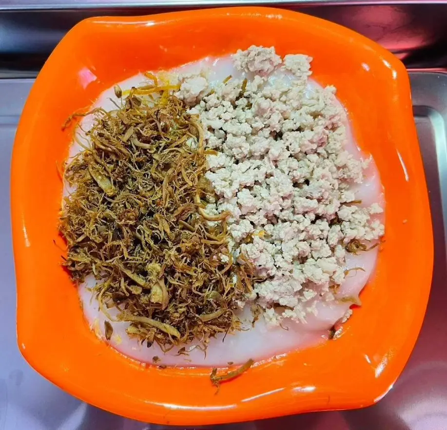 Hình ảnh Cháo thịt - Nấm