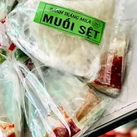 Hình ảnh Bánh tráng muối sệt