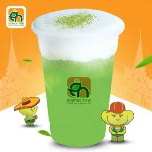 Hình ảnh Trà Thái xanh macchiato