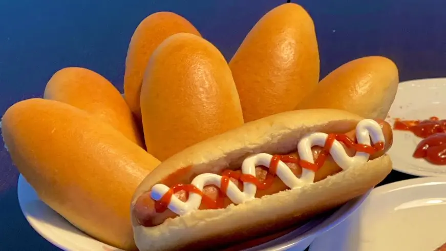 Hình ảnh Combo hotdog 1 xúc xích - nước ngọt