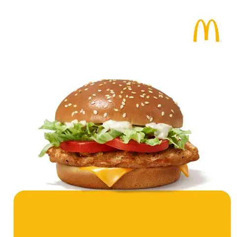 Hình ảnh Burger Gà Phô Mai Đặc Biệt