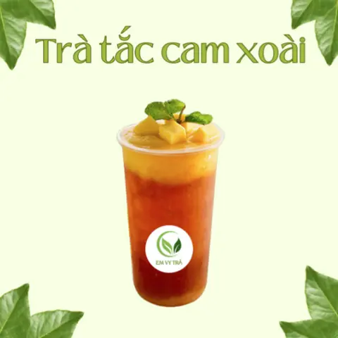 Hình ảnh Trà tắc cam xoài