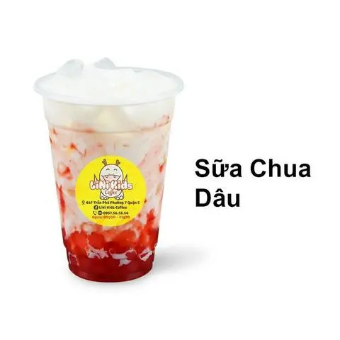 Hình ảnh Sữa chua dâu