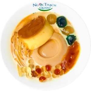 Hình ảnh Tàu hủ hoàng kim caramen