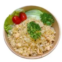 Hình ảnh Cơm rang cá hồi