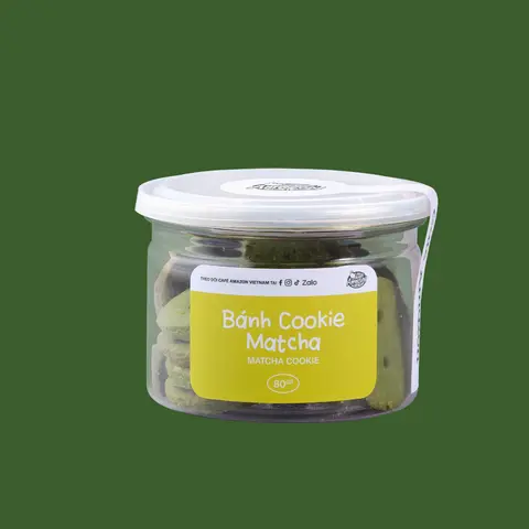 Hình ảnh Bánh cookie matcha - 80gram