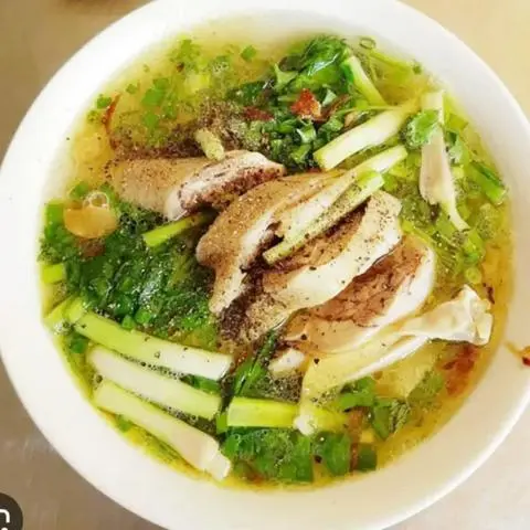 Hình ảnh Cháo gà hạt sen