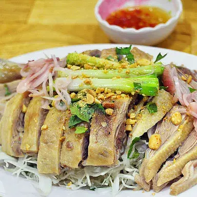 Hình ảnh Nửa con vịt - cháo - gỏi