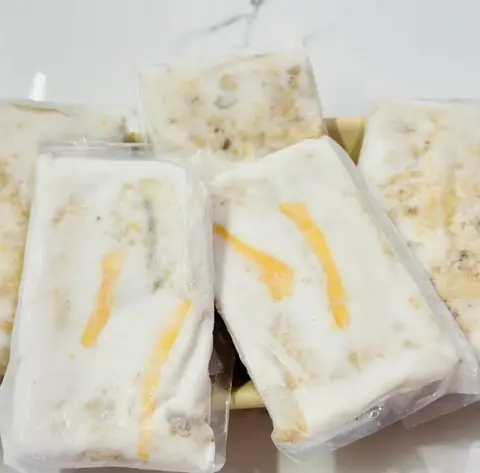Hình ảnh Banana ice cream - low sweet - set 5 trees
