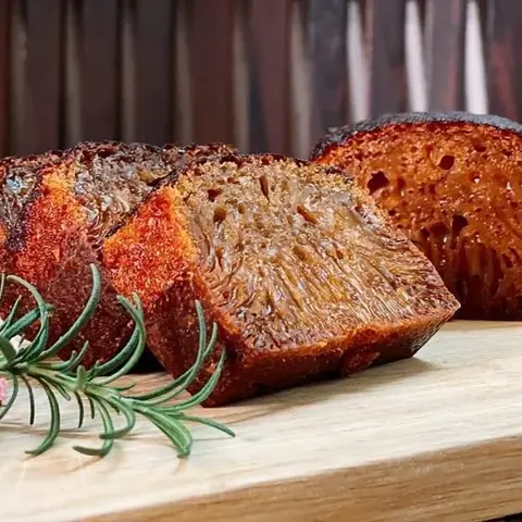 Hình ảnh Bánh bò thốt nốt lớn cắt sẵn
