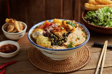 Hình ảnh Bún riêu tô đặc biệt