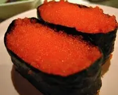 Hình ảnh Gunkan trứng cá đỏ