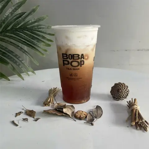 Hình ảnh Trà bá tước sủi bọt