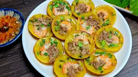 Hình ảnh Bánh khọt tôm thịt