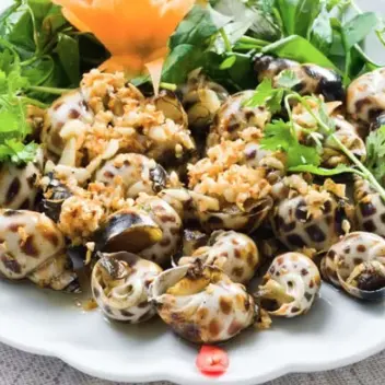Hình ảnh Ốc hương cháy tỏi