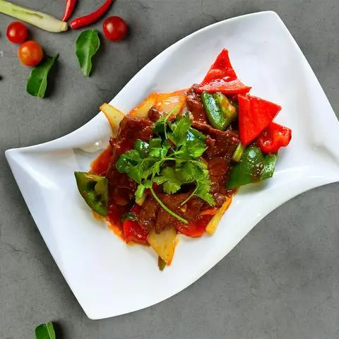 Hình ảnh Bò xào sa tế Sik Dak Fook