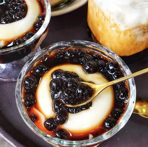 Hình ảnh Tàu hũ đá trân châu đen