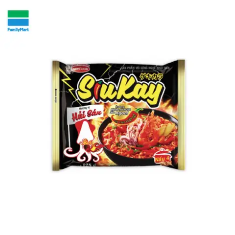 Hình ảnh Mì Siukay Vị Hải Sản 128G
