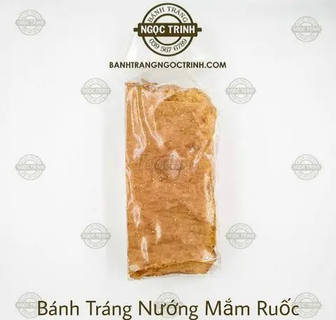 Hình ảnh Bánh tráng nướng mắm ruốc