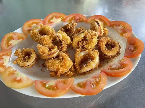 Hình ảnh Mực ống chiên giòn