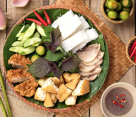 Hình ảnh Bún đậu chả cốm