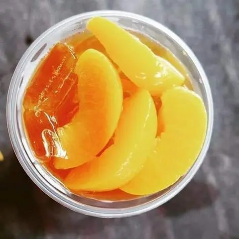 Hình ảnh Trà đào miếng