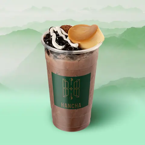 Hình ảnh Milo dầm bánh flan